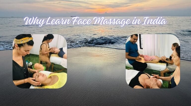 Face massage training in India with hands-on facial therapy practice